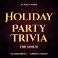 Family Holiday Party Trivia for Adults